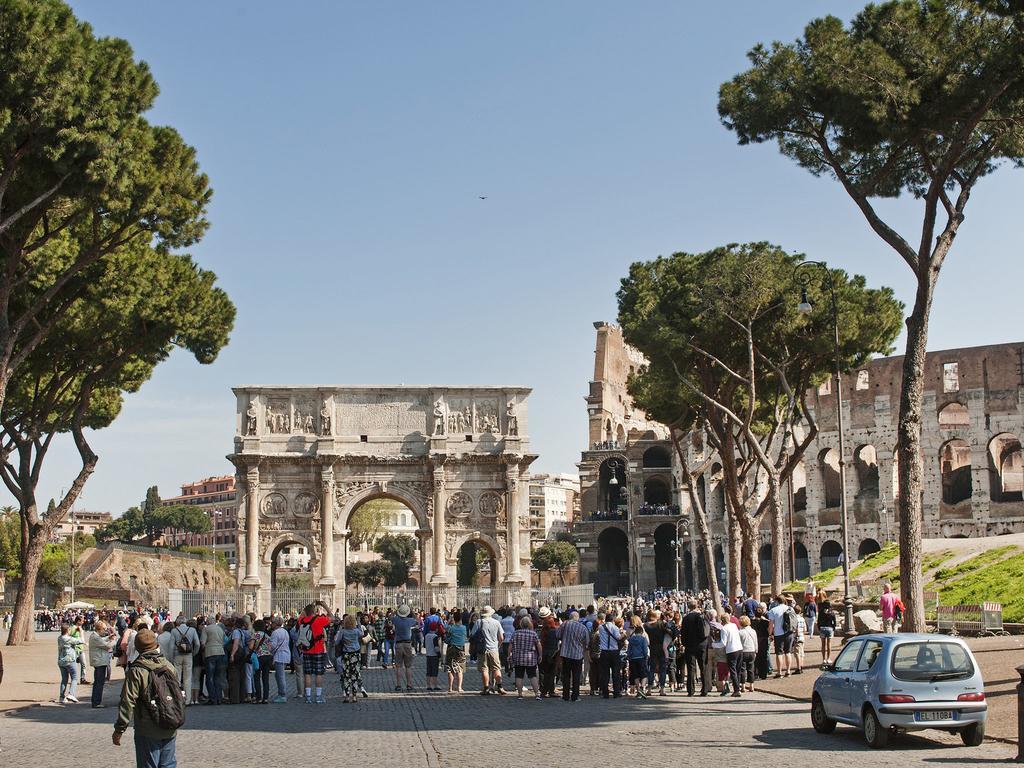 Coral Flat Colosseo Rome Kamer foto